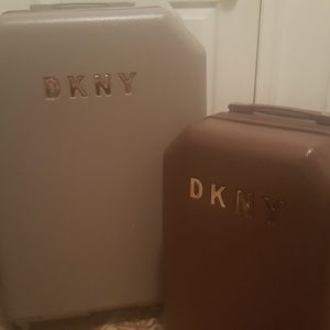 2 Dkny suitcases ,brand new